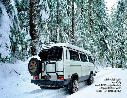 2026 Van Cafe Wall Calendar