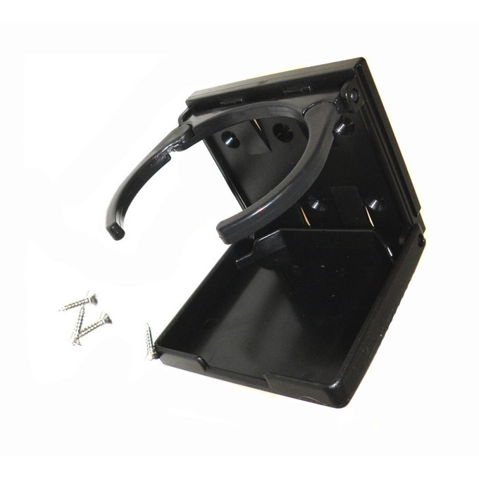Folding Cup Holder with Articulating Arms