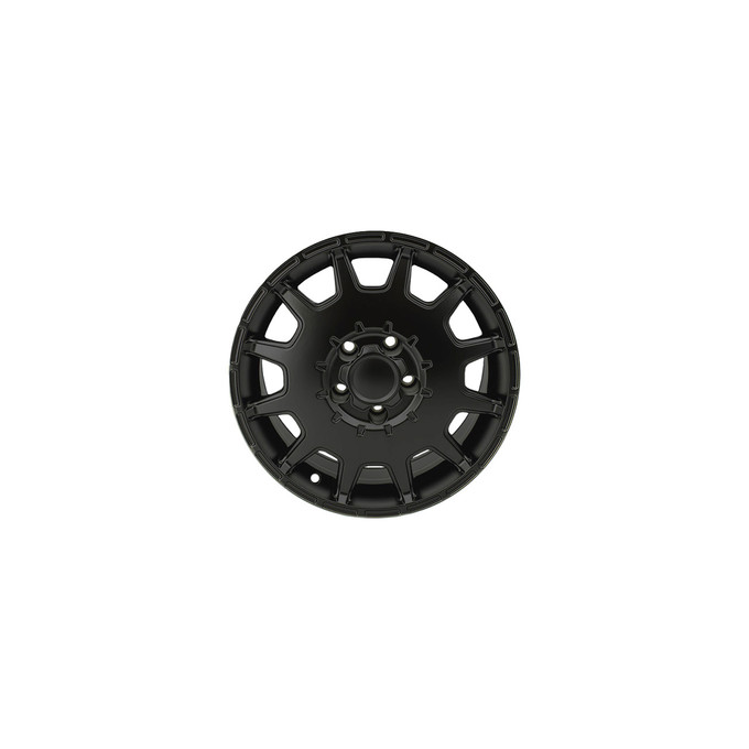 Black Overlander Alloy Wheel 16" x 7.5" w/Hardware