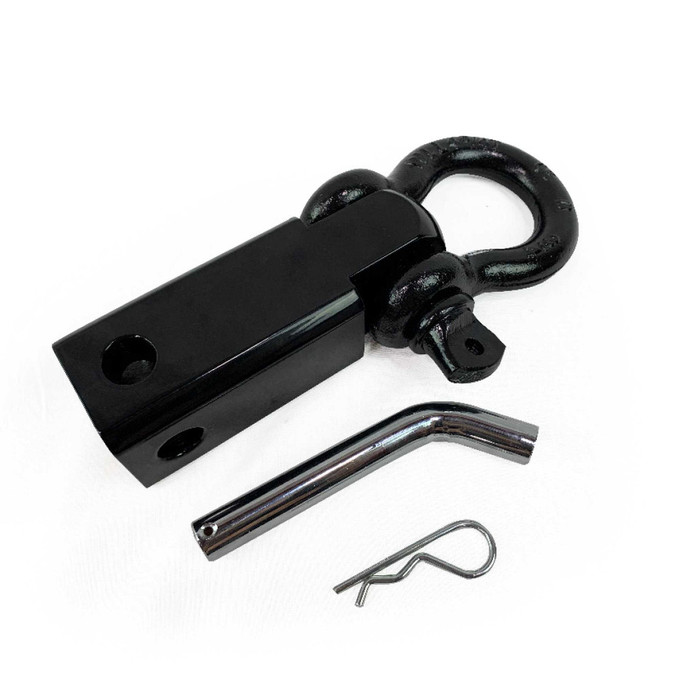 Receiver Mount Recovery Shackle kit contents