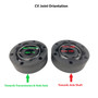 German CV Joints with New Axle And Rockford Boots For Automatic Transmission Right (Passenger) Side
