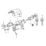 Ignition Lock Cylinder - German