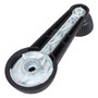 Black Door Window Crank