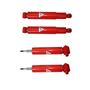 Set of two front and two rear Koni red shock absorbers for VW Vanagon