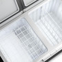 Interior view of Dometic CFX3 95-liter Dual Zone Powered Cooler