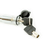 Trailer Hitch Receiver Pin Lock comes with two matching keys