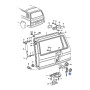 Rear Hatch Lock Seal - 1980-Early 1984