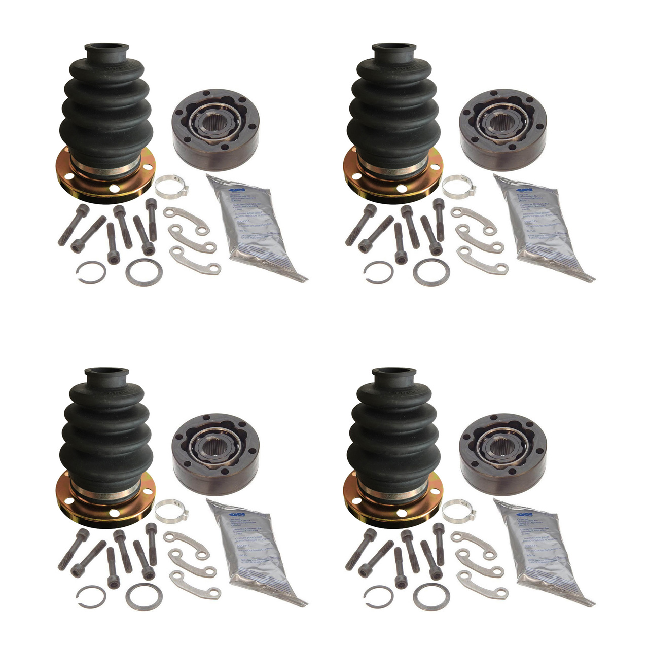 944 CV Joint Kit with Rockford CV Boots - Set of Four