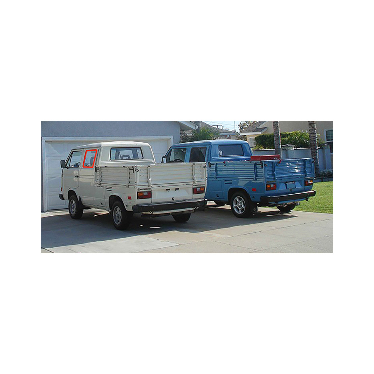Doka/Double Cab Rear Side Window Seal