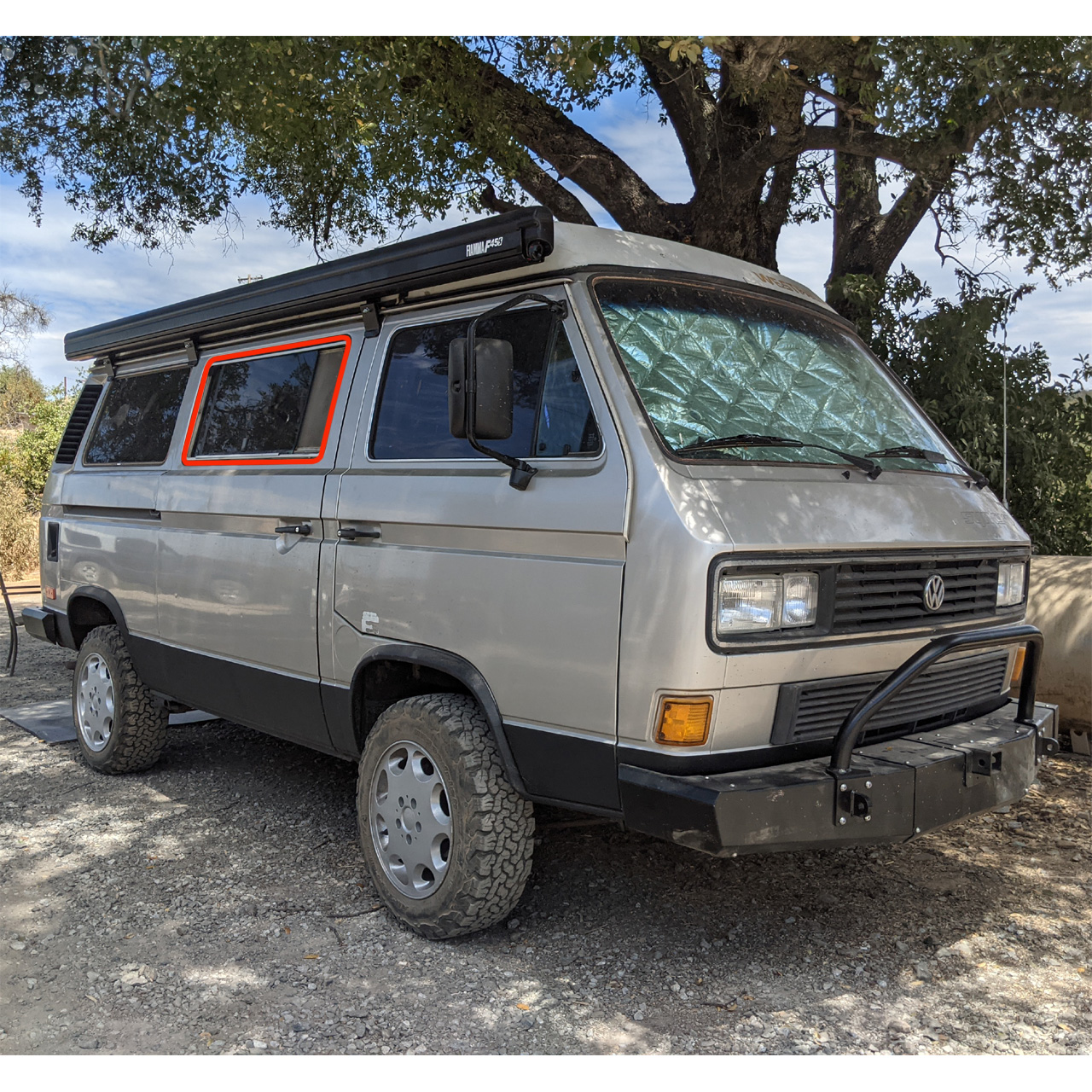 Window Seal - Sliding Door Glass - 1985-1991