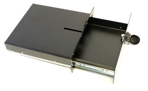 Locking Storage Drawer, Front Driver Seat