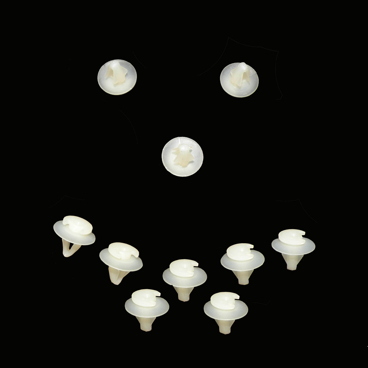 Bumper Rubber Strip Clips Plastic