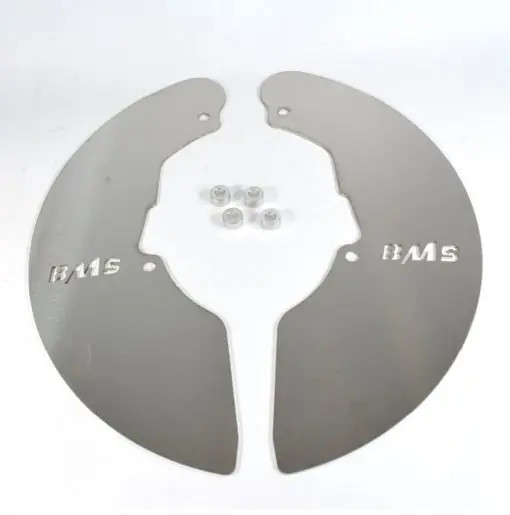 Stainless Steel Brake Dust Shields - 4WD