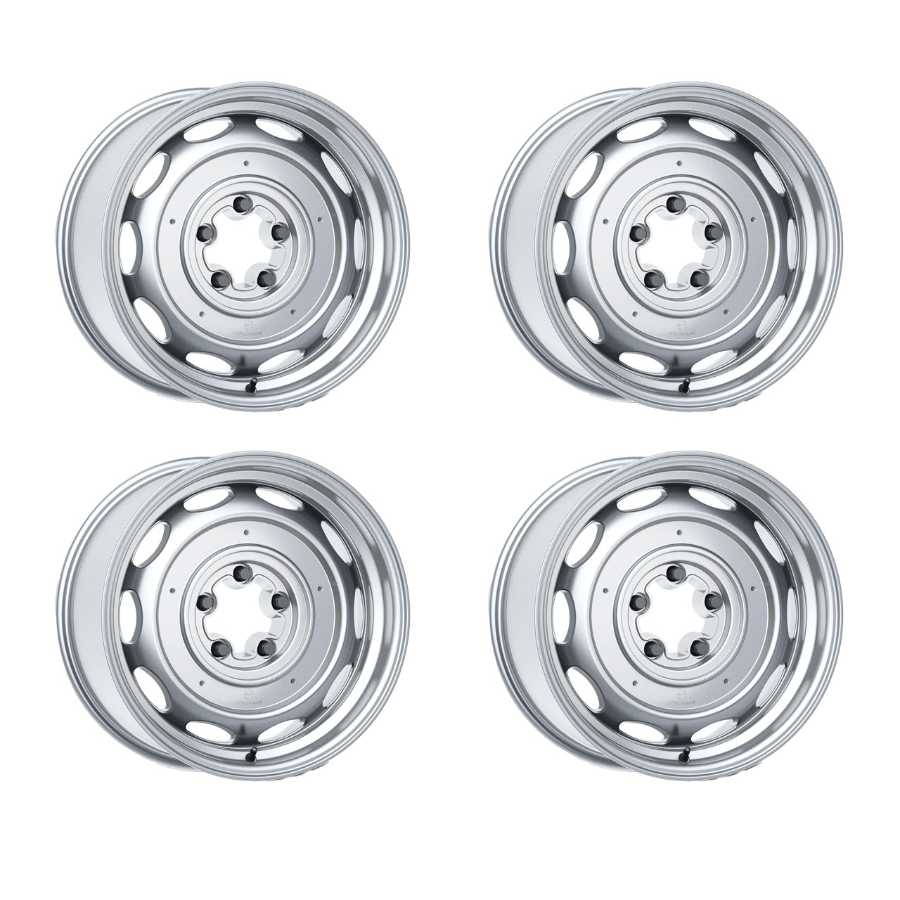 16 X 7.5" ET23  Interceptor Alloy Wheel - Silver - Set of Four
