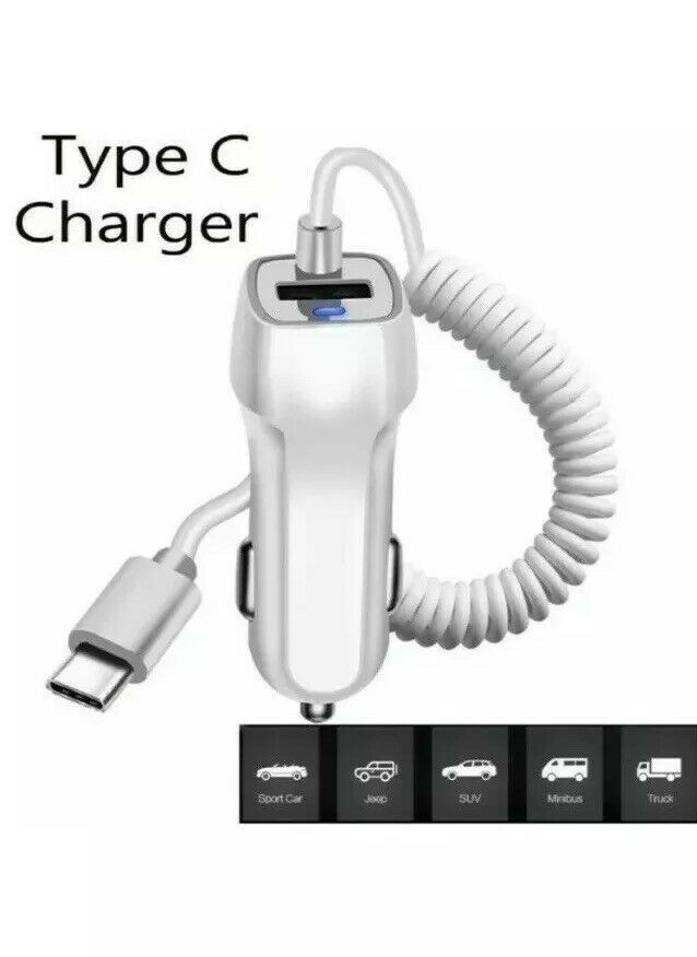 Phone Charger Cable Google Pixel Xl Car Charger Fast USB-C Car