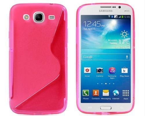 Pink Samsung Galaxy J3 2017 S-Line Soft Silicon Gel Case