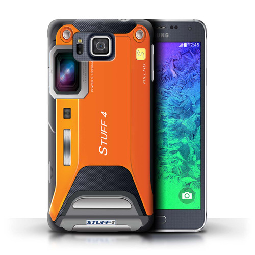 Protective Hard Back Case for Samsung Galaxy Alpha / Camera Collection / Sports