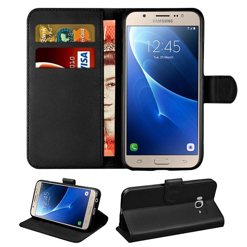 Samsung Galaxy J3  2018  Flip Leather Wallet Card Holder