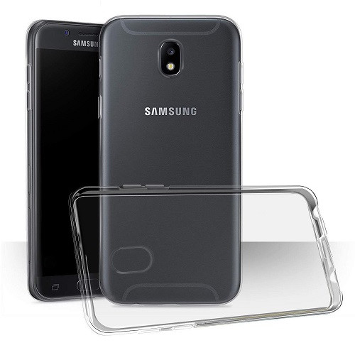 Samsung Galaxy J3 2018 Clear Gel Case TPU Back Silicone Case Cover Skin