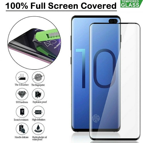 Samsung Galaxy S10 PlusTempered Glass Screen Protector Film 5D Curve