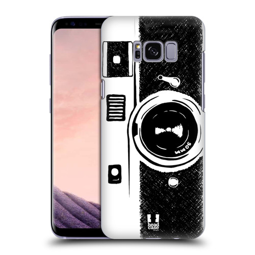 Samsung Galaxy S8 Old Style Camera Sketch Design for Backcase