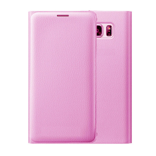 Samsung Galaxy S8 Plus Leather Wallet Card Holder Cover - Baby Pink