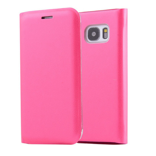 Samsung Galaxy S8 Plus Leather Wallet Card Holder Cover - Pink