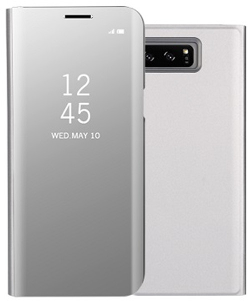 Samsung Galaxy S9 Smart Mirror Window View Flip Stand Case Silver