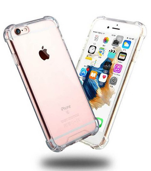 Transparent Clear Hard Back Case for Apple Iphone 8 Plus