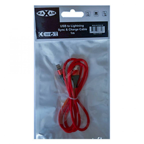 MAXAM 2M USB 2.0 Sync & Charge Cable for iPhone