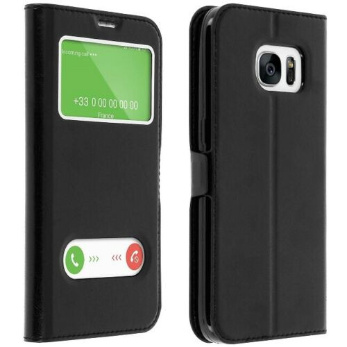 Samsung Galaxy A3  2017  Black Double Window view case