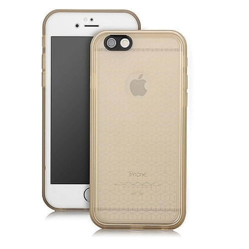 Apple iPhone Gold Waterproof TPU Case For X