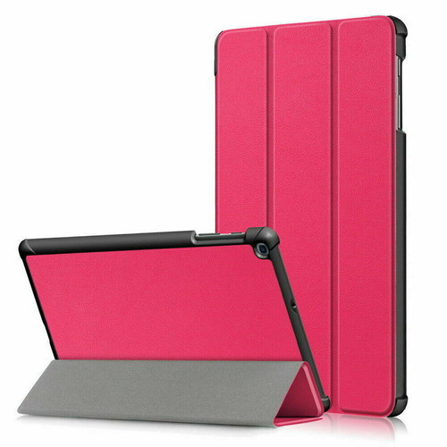 Pink leather magnetic smart case cover for Samsung Galaxy Tab A 10.5 SM-T590 SM-T595