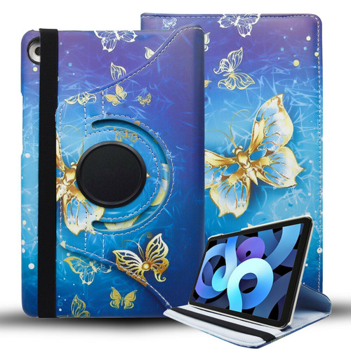 Butterfly gold slim leather stand Smart Case Cover For Apple iPad Air 10.9 2020 4th Generation