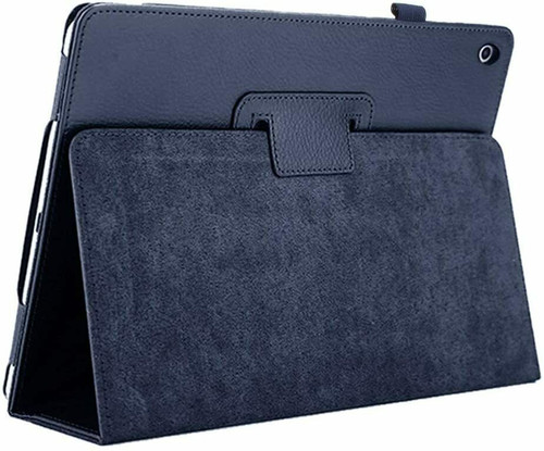 Apple iPad 10.2 (7th Generation) 2019 Blue Magnetic PU Leather Stand Case
