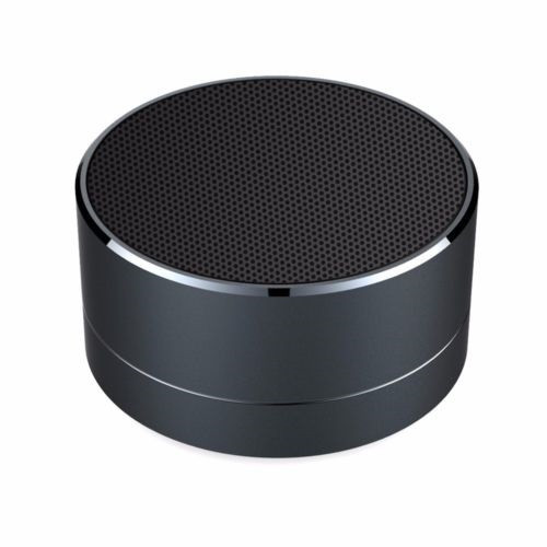 Black Aluminium Wireless Bluetooth Speaker