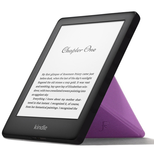 Purple FC Kindle 2019 Case | Cover Stand Origami | Slim & Light + Stylus Protector