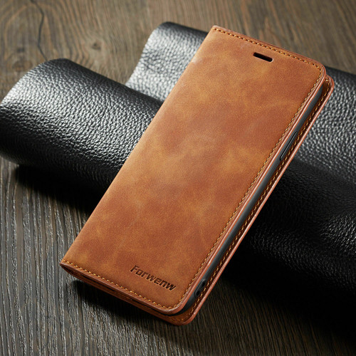 Brown Samsung Galaxy S7 Edge  Ultra Slim Leather Wallet stand Case