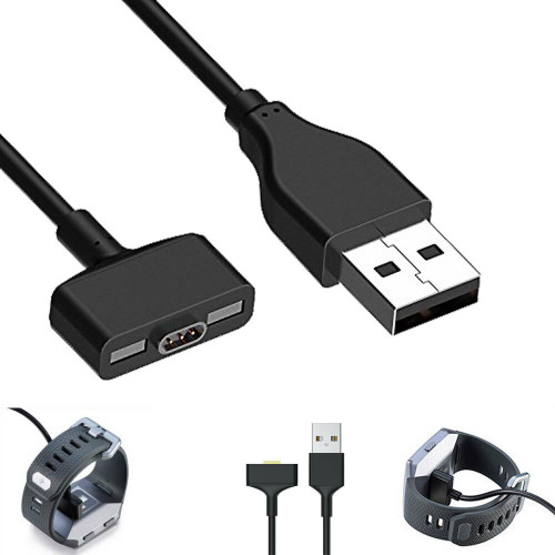 USB Charging Cable Lead for Fitbit IONIC Smart Fitness Watch - ionic Charger