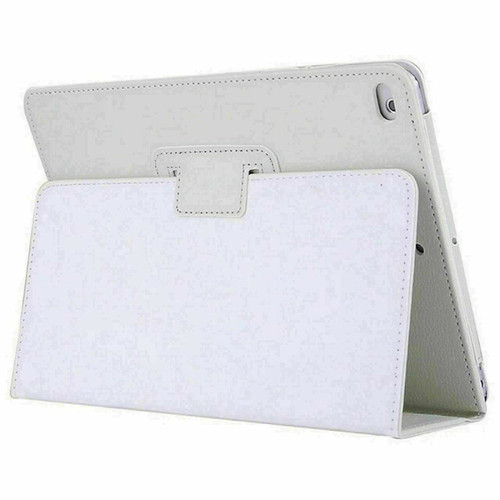 White  Leather Flip Smart Stand Case Cover For Apple iPad 9th Generation 10.2 2021