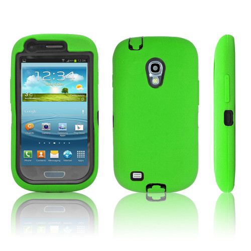 Survivor Military Defender Builder Proof Case Cover for Samsung Galaxy S4 i9500 green