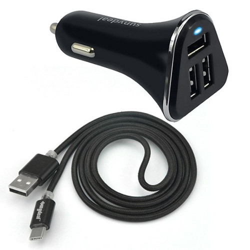 Fast Car Charger & Cable For Note 9