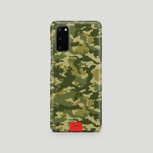 Samsung Galaxy S7 Edge green Camouflage Military Pattern case