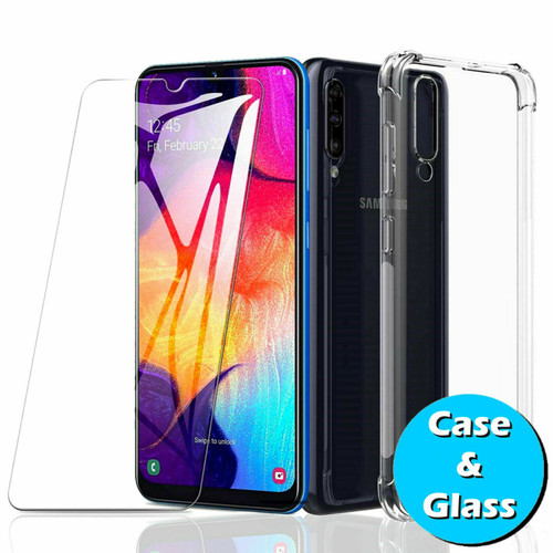 Gorilla Glass Screen Protector and gel back case For Samsung Galaxy A13