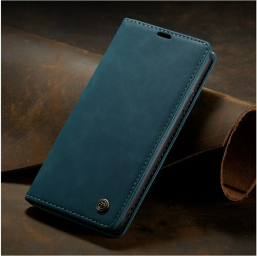 Apple iPhone  14 Pro  Turquoise   Luxury  Magnetic Flip Wallet Cover