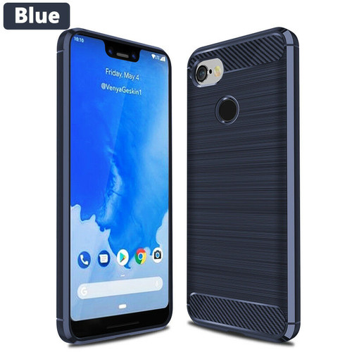 Google Pixel 3a Blue Silicon Cover