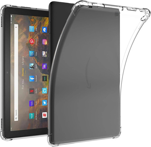 For Amazon Fire HD 10 2023 Case Clear Shockproof Silicone Cover 13th Generation