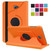 Orange PU Leather 360 Rotating Case for Samsung Galaxy Tab 3 8.0 (T310/T311)