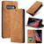 Samsung Galaxy  S10 Brown Plus Leather  Wallet Card Slots Stand Case