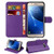 Samsung Galaxy J3  2018  Purple Flip Leather Wallet Card Holder